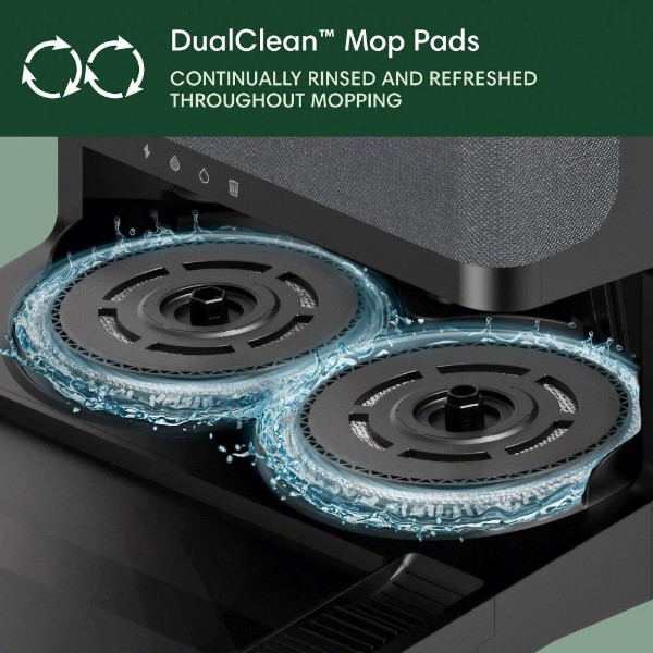 Фото - Робот-пилосос миючий iRobot Combo 505+ Black (N185040)